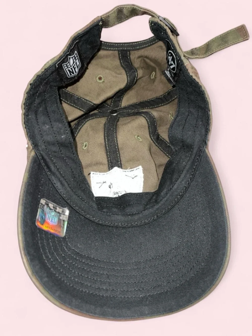 Camouflage Raiders Hat - Green & Brown